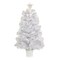 Northlight 3' Pre-Lit White Fiber Optic Artificial Christmas Tree, Warm White Lights